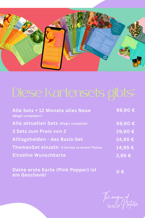 Preisliste zum personalisierbaren Infomaterial