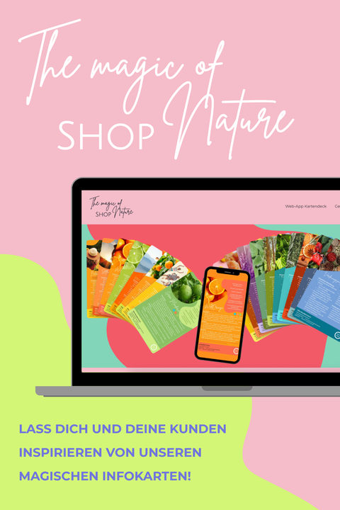 Flyer: The magic of Nature Shop
